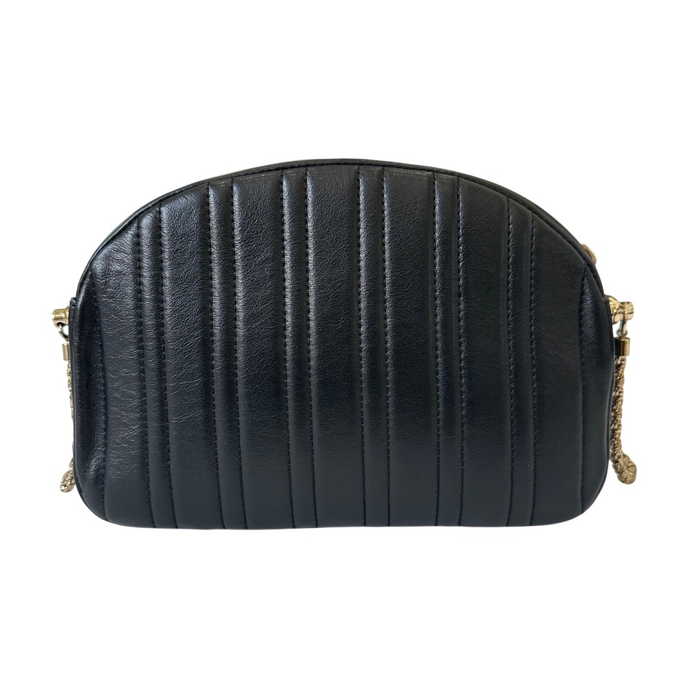 Sezane Dean Bag Crossbody Women OS Black Quilted Leather Parisian Quiet Luxury